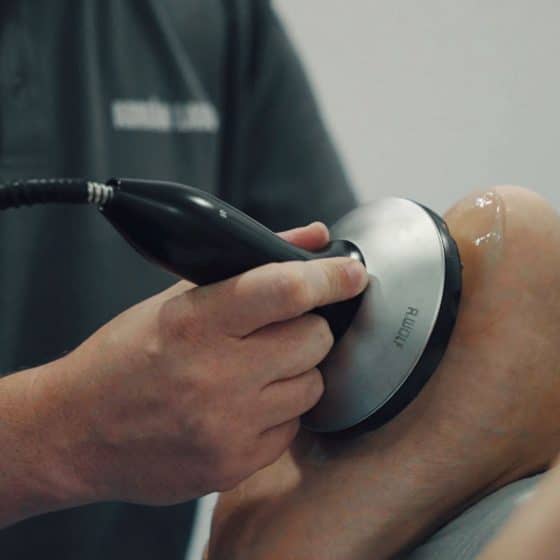 Ondas de choque focales en vigo