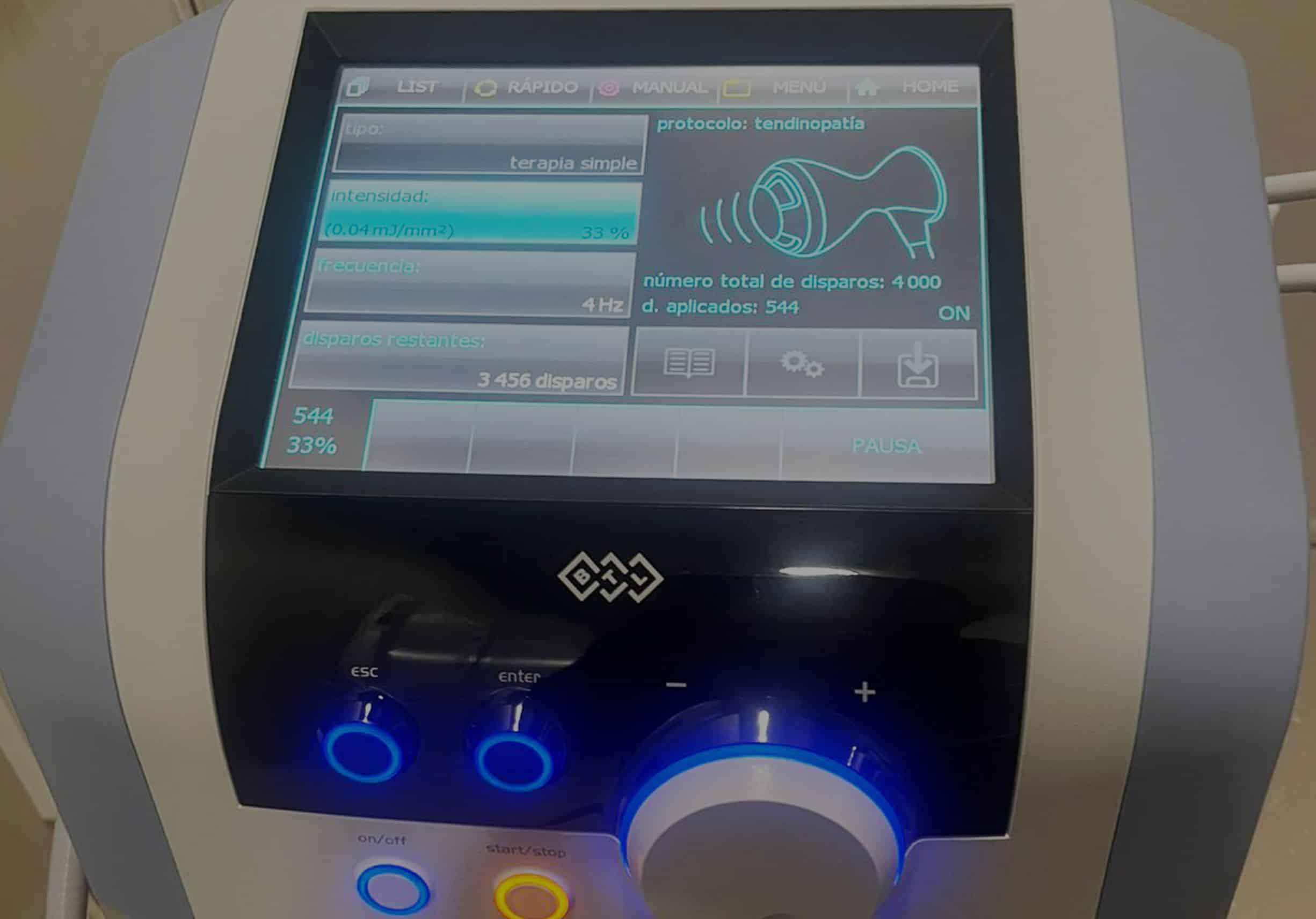 Ondas de choque focales en Vigo con nueva tecnología