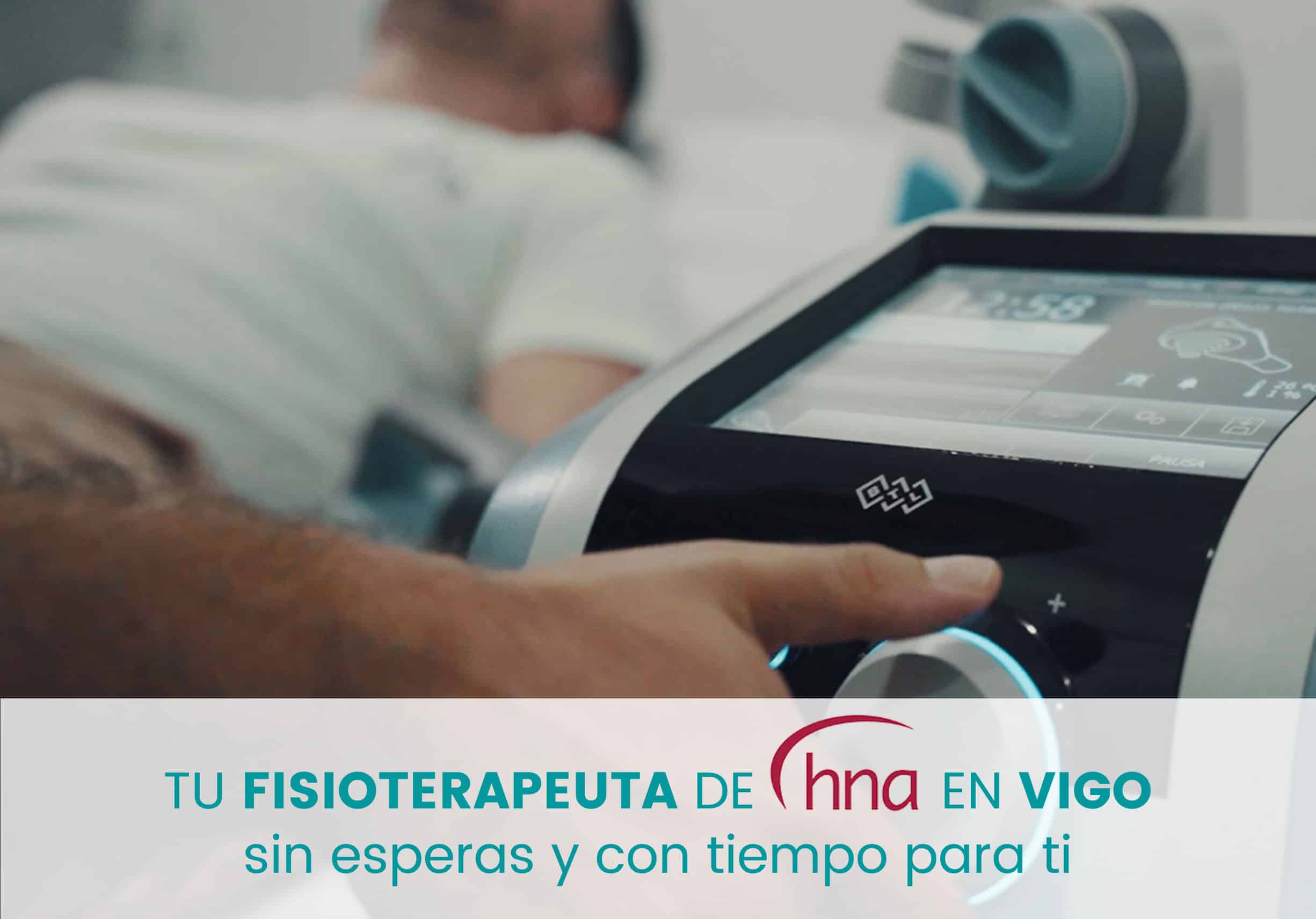 fisioterapeuta del cuadro medico HNA en vigo